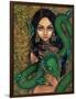 Aztec /Mayan Art:  Priestess of Quetzalcoatl-Jasmine Becket-Griffith-Framed Art Print