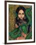 Aztec /Mayan Art:  Priestess of Quetzalcoatl-Jasmine Becket-Griffith-Framed Art Print