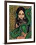 Aztec /Mayan Art:  Priestess of Quetzalcoatl-Jasmine Becket-Griffith-Framed Art Print