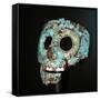 Aztec or Mixtec Mask of Quetzalcoatl-null-Framed Stretched Canvas