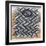 Aztec Painting: Snakes-null-Framed Giclee Print