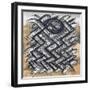 Aztec Painting: Snakes-null-Framed Giclee Print