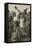 Aztec Priest Holding Heart from Human Sacrifice, 1892-null-Framed Stretched Canvas