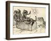 Aztec Priest Performing Sacrifice, 1889-null-Framed Giclee Print