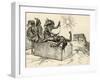 Aztec Priest Performing Sacrifice, 1889-null-Framed Giclee Print