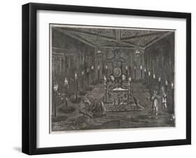 Aztec Sacrifice-Theodor de Bry-Framed Art Print