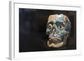 Aztec Skull Mask-Paul Souders-Framed Photographic Print