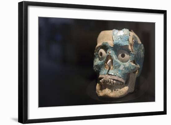 Aztec Skull Mask-Paul Souders-Framed Photographic Print