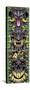 Aztec Tiki Totem Skateboard-FlyLand Designs-Stretched Canvas