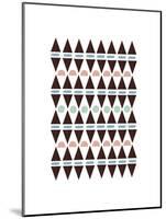 Aztec Triangles-Seventy Tree-Mounted Giclee Print