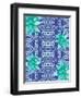 Aztec Tribal Mexican Pattern-Olha Kostiuk-Framed Art Print