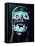 Aztec Turquoise and Lignite mosaic mask of Tezcatlipoca, 15th - 16th century.-Unknown-Framed Stretched Canvas