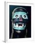 Aztec Turquoise and Lignite mosaic mask of Tezcatlipoca, 15th - 16th century.-Unknown-Framed Giclee Print