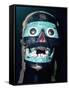 Aztec Turquoise and Lignite mosaic mask of Tezcatlipoca, 15th - 16th century.-Unknown-Framed Stretched Canvas