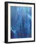 Azul Profundo Triptych II-Suzanne Wilkins-Framed Art Print