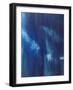 Azul Profundo Triptych III-Suzanne Wilkins-Framed Art Print