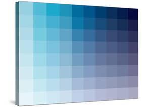 Azul Rectangle Spectrum-Kindred Sol Collective-Stretched Canvas