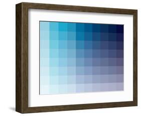 Azul Rectangle Spectrum-Kindred Sol Collective-Framed Art Print