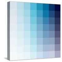 Azul Square Spectrum-Kindred Sol Collective-Stretched Canvas