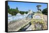 Azulejos of the Tiled Canal, Royal Summer Palace of Queluz, Lisbon, Portugal, Europe-G and M Therin-Weise-Framed Stretched Canvas