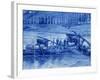 Azulejos Showing Port Barges, Pinhao Railway Station, Douro Region, Portugal, Europe-Harding Robert-Framed Photographic Print