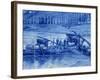 Azulejos Showing Port Barges, Pinhao Railway Station, Douro Region, Portugal, Europe-Harding Robert-Framed Photographic Print