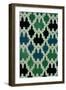 Azulejos Tiles from the Throne of the Sultans from the Patio De Las Doncellas (Faience)-null-Framed Giclee Print