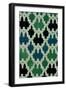 Azulejos Tiles from the Throne of the Sultans from the Patio De Las Doncellas (Faience)-null-Framed Giclee Print