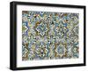 Azulejos Tiles in the Mudejar Style, Casa De Pilatos, Santa Cruz District, Andalusia, Spain-Robert Harding-Framed Photographic Print