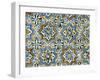 Azulejos Tiles in the Mudejar Style, Casa De Pilatos, Santa Cruz District, Andalusia, Spain-Robert Harding-Framed Photographic Print