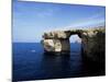 Azur Window at Dwerja Point, Island of Gozo, Malta, Mediterranean-Hans Peter Merten-Mounted Photographic Print