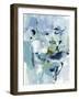 Azure Abstract II-Christina Long-Framed Art Print