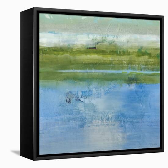 Azure Bound II-Jill Martin-Framed Stretched Canvas
