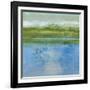 Azure Bound II-Jill Martin-Framed Art Print