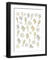 Azure Coastal 6-Kimberly Allen-Framed Art Print