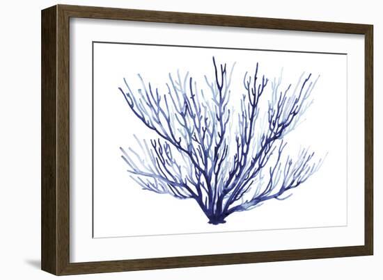 Azure Fan II-null-Framed Art Print