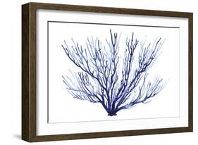 Azure Fan II-null-Framed Art Print