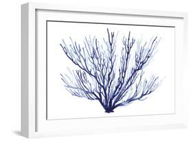 Azure Fan II-null-Framed Art Print