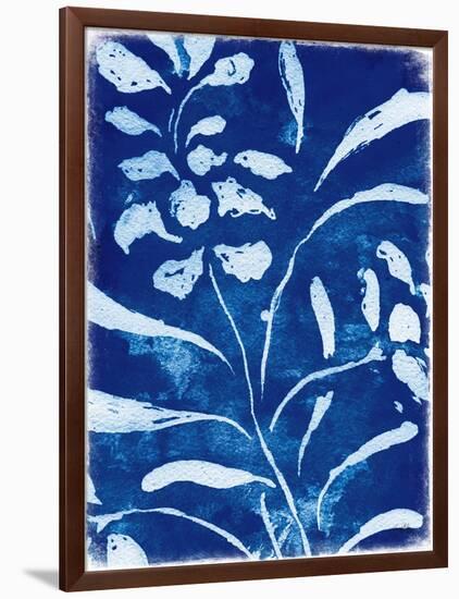 Azure Flora I-Elizabeth Medley-Framed Art Print