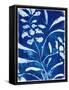 Azure Flora I-Elizabeth Medley-Framed Stretched Canvas