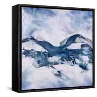 Azure Gesture-Jason Jarava-Framed Stretched Canvas