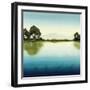 Azure Lake-Robert Charon-Framed Art Print