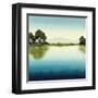 Azure Lake-Robert Charon-Framed Art Print