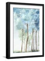 Azure Land II-Eva Watts-Framed Art Print