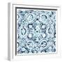 Azure Mosaic Tile I-June Vess-Framed Art Print