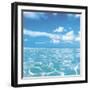 Azure Oceans-Adam Brock-Framed Giclee Print