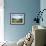 Azure Palisade-Linda Hoey-Framed Art Print displayed on a wall