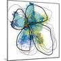 Azure Petals One-Jan Weiss-Mounted Art Print