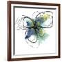 Azure Petals Two-Jan Weiss-Framed Art Print