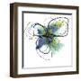 Azure Petals Two-Jan Weiss-Framed Art Print